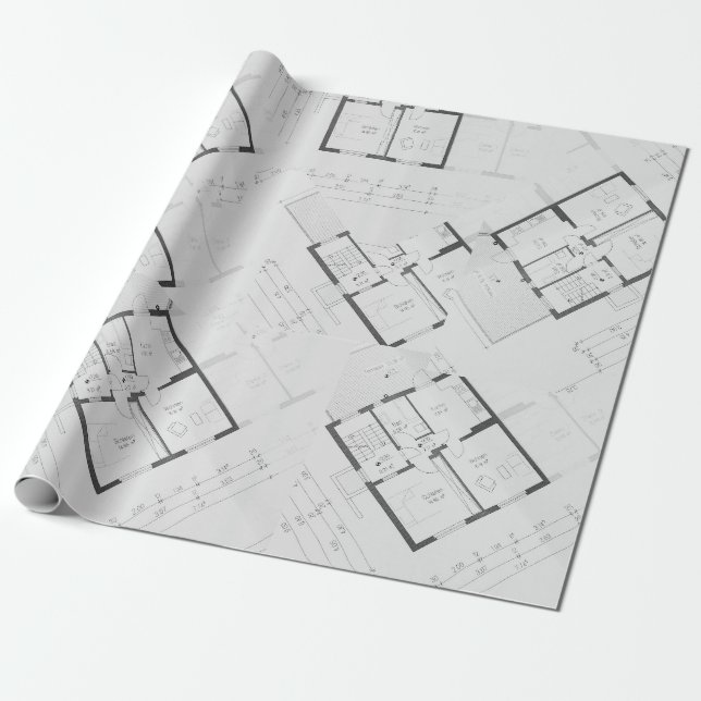 Papel de Regalo Plano de Arquitecto Presentpapper (Utrullad)