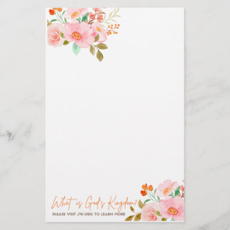 Papel para hacer carta para la campaña jw 2023 brevpapper