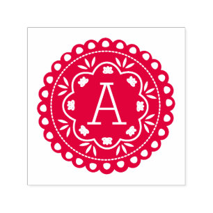 Papel Picado Självfärgande Stämpel