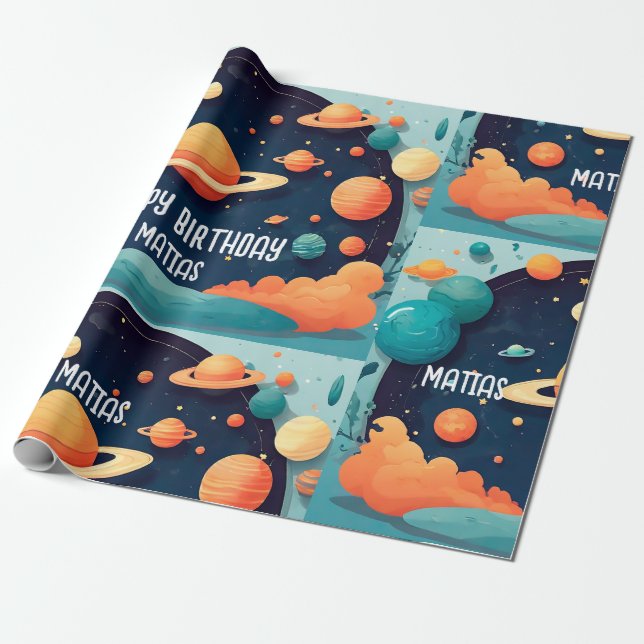 Papel regalo cumpleaños personalizado presentpapper (Utrullad)