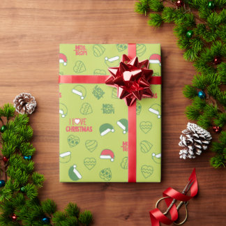 Papel regalo│Navidad Verde Presentpapper