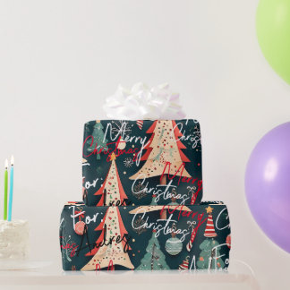 Papel regalo navideño personalizado presentpapper
