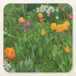 Paper Coaster Underlägg Papper Kvadrat