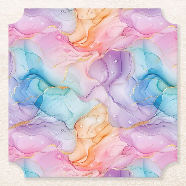 Paper Coasters Underlägg Papper (Framsida)