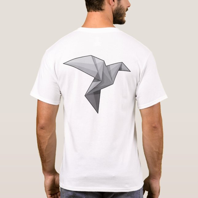  Paper Dove T-Shirt (Baksida)