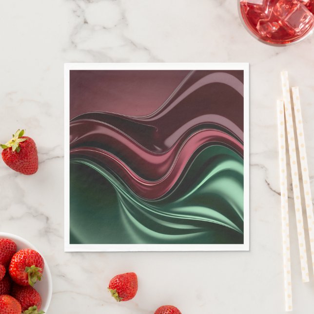 Paper luncheon napkin in stylish graphic pappersservett (Insitu)