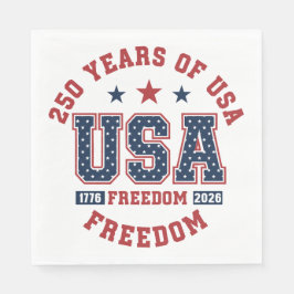 Paper Napkin-250th American Independence Tableware Pappersservett