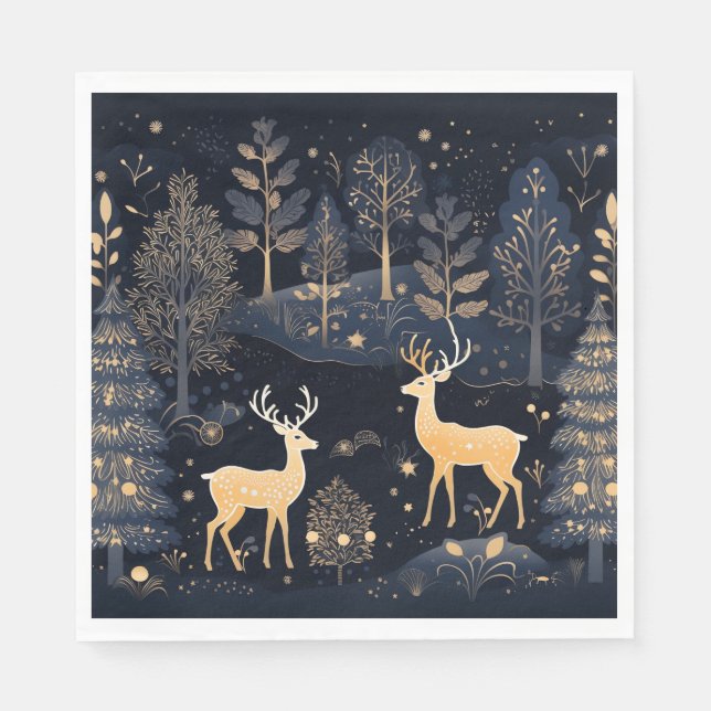 Paper Napkin- Christmas Tableware Pappersservett (Framsidan)