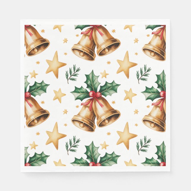 Paper Napkin- Christmas Tableware Pappersservett (Framsidan)