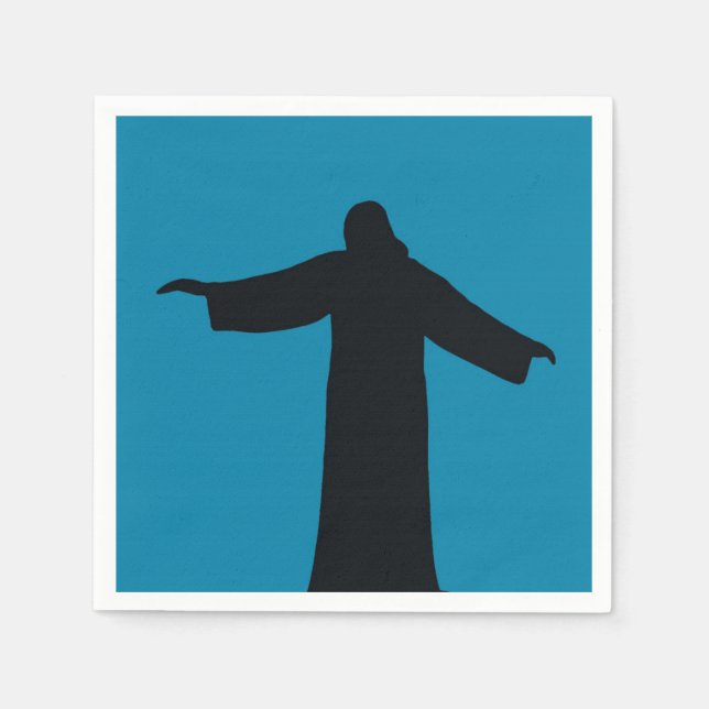 Paper Napkin  jesus christ  Pappersservett (Framsidan)