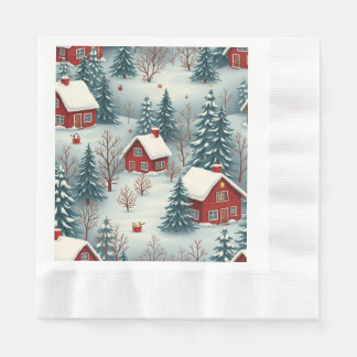 Paper Napkin(winter) Pappersservett