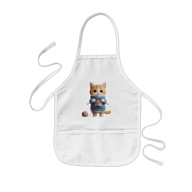 Paper Plate Barnförkläde (Framsidan)