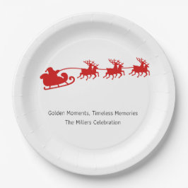 Paper Plates – Holiday Party Table Décor