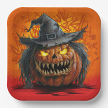 Paper Plates Série 9 Pumpkin 03