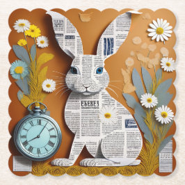 Paper Rabbit Coaster Underlägg Papper