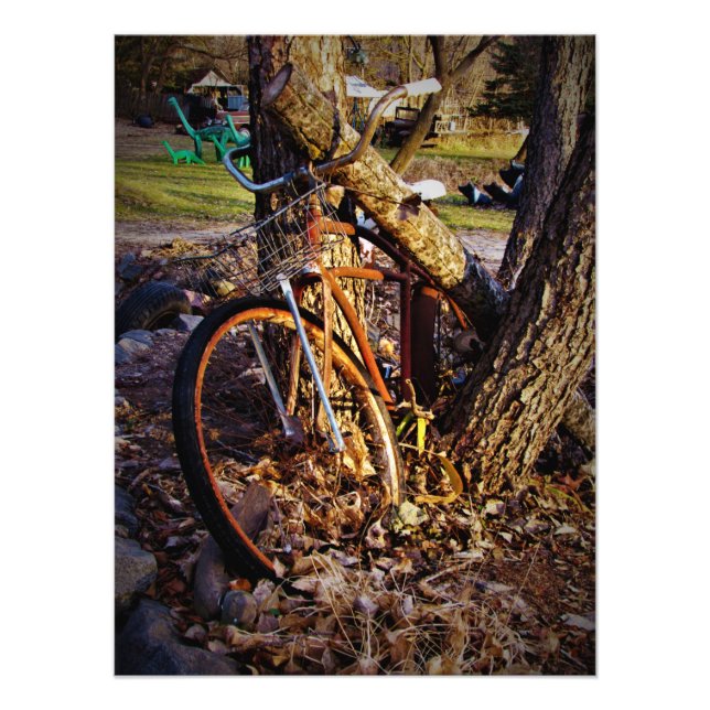 "Paperboy Re-Tired" Fototryck (Framsidan)