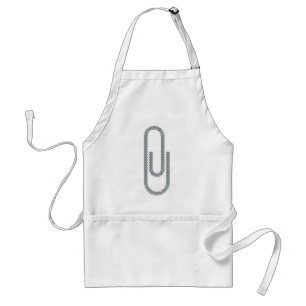 paperclip förkläde