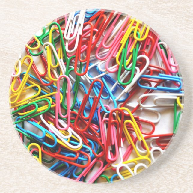 Paperclip Rainbow Underlägg (Framsidan)