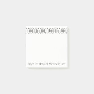 Paperclips Post-it Block