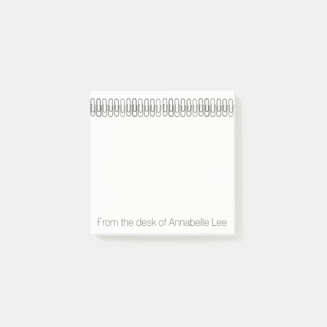 Paperclips Post-it Block (Framsida)