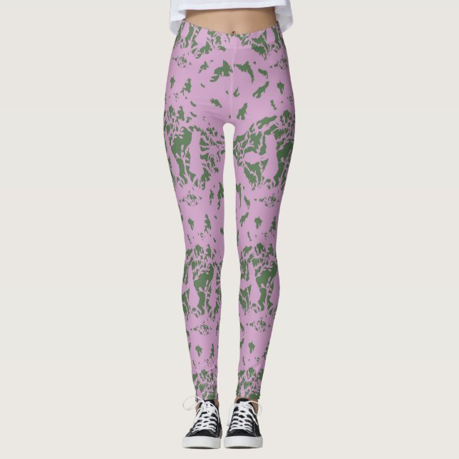 PaperCut Garden Leggings (Framsida)
