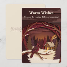 Papercut Holidays | Rolig platt kardinalfågel