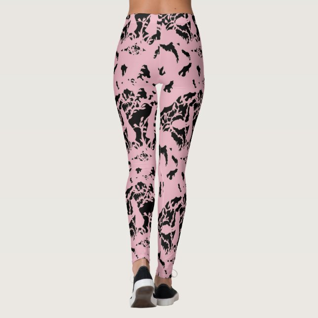 Papercut inspiration leggings (Baksida)