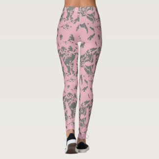 Papercut inspiration leggings