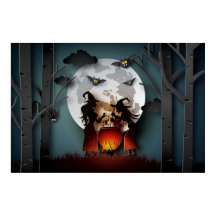 Papercut Witches i Skogen