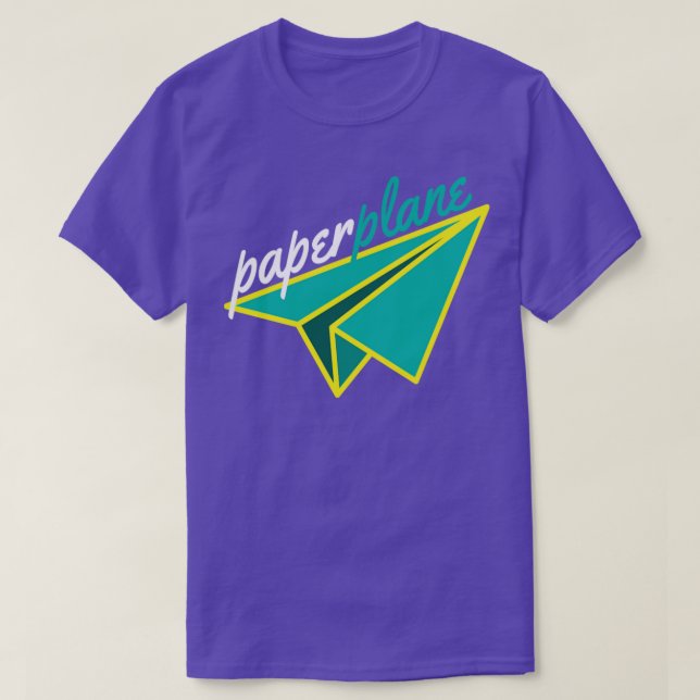 Paperplan Origami Hobby1 T Shirt (Design framsida)