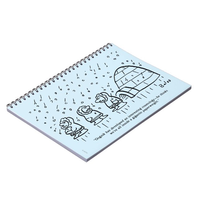 Paperweight Anteckningsbok Med Spiral (Vänstra Sidan)