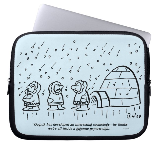 Paperweight Laptop Sleeve (Framsidan)