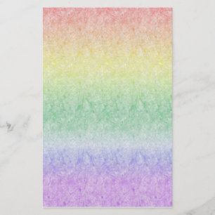 Papery regnbågebrevpapper brevpapper