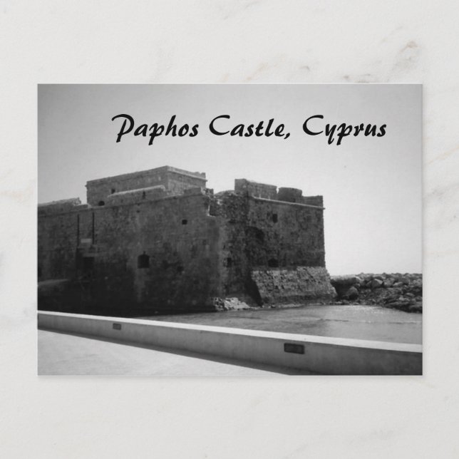 Paphos Castle, Cyperns vykort (Framsida)
