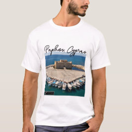 Paphos Castle och Namnteckning T Shirt
