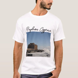 Paphos Castle stormy T Shirt