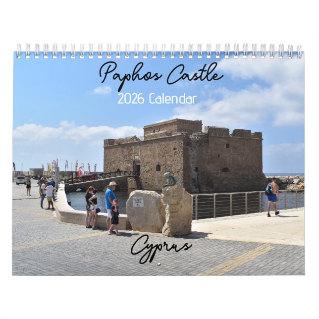 Paphos Castle visar Kalender efter PaphosLife (Omslag)