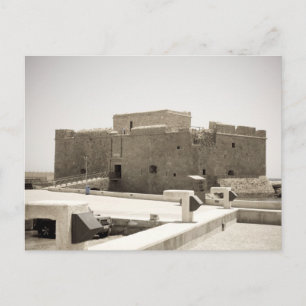 paphos castle vykort