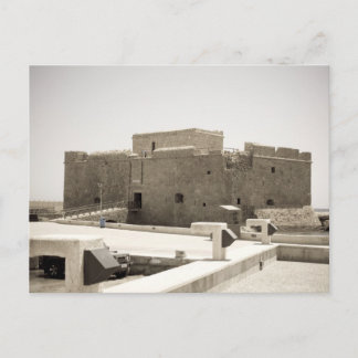 paphos castle vykort