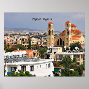Paphos, Cyperns scenvy, Poster