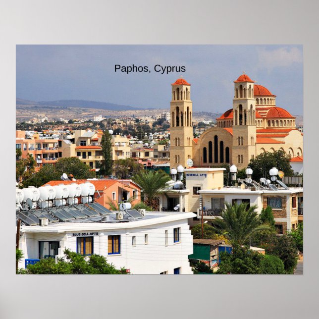 Paphos, Cyperns scenvy, Poster (Framsidan)