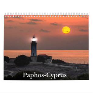 Paphos-Cyprus Calendar Kalender