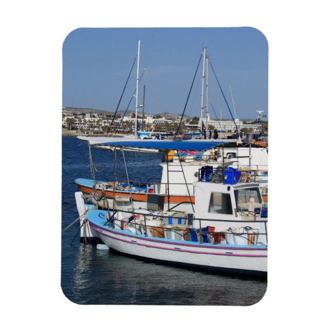 Paphos hamn magnet (Vertikal)