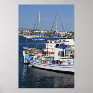 Paphos hamn poster