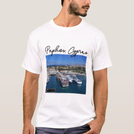 Paphos Harbor-båtar och fyr T Shirt