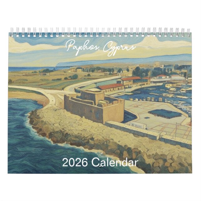 Paphos Impressions Calendar by PaphosLife Kalender (Omslag)