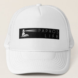Paphos Life Logotyp hat Keps