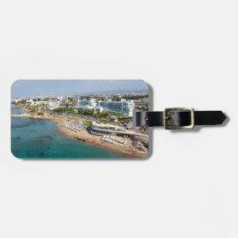Paphos SODAP strand och Amavi-hotell Bagagebricka
