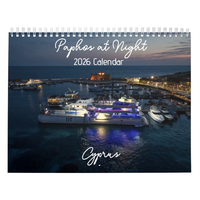 Paphos vid Nattdagen 2026 Kalender av PaphosLife (Omslag)