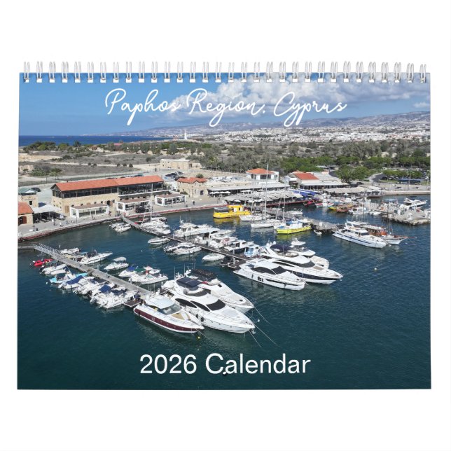 Paphosregionen 2026 Kalender av PaphosLife (Omslag)